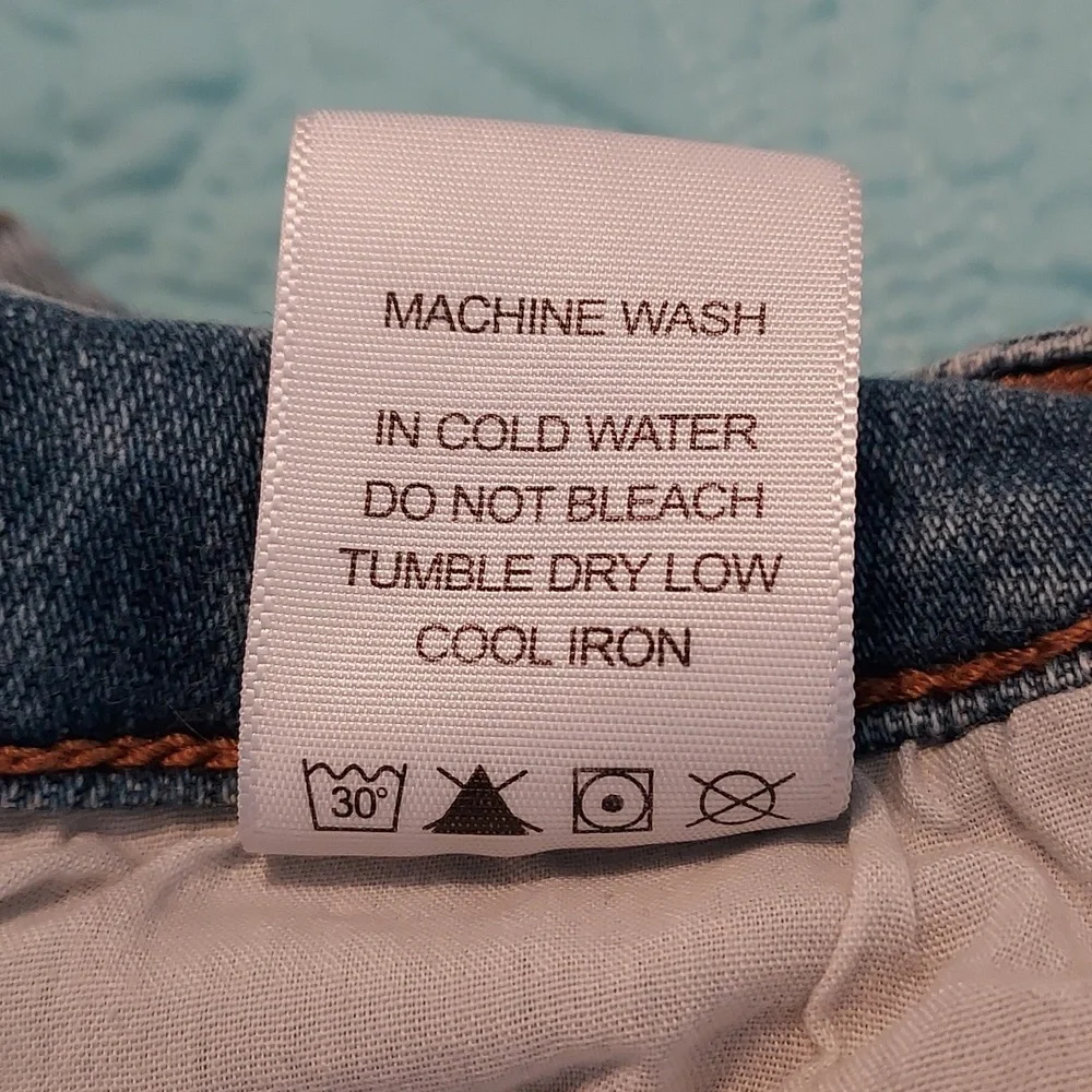 JUDY BLUE WIDE LEG JEANS Size 1 -25 - Picture 10 of 10